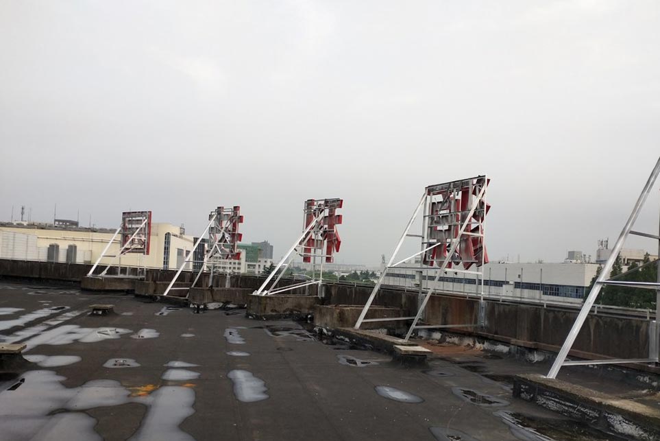 樓頂大字安裝現(xiàn)場(chǎng)圖