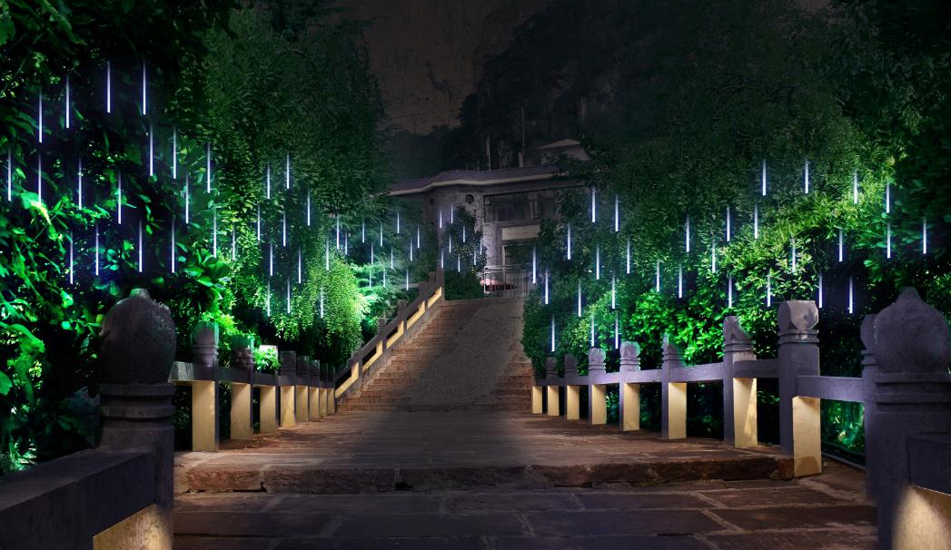 城市亮起來，景觀亮化成亮麗風(fēng)景線