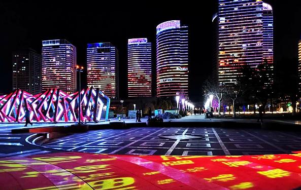 廣場(chǎng)亮化，讓城市更美好