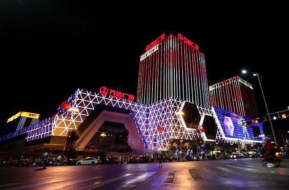 商業(yè)工程樓體亮化