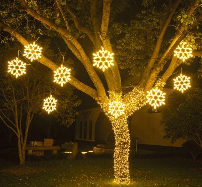 樹(shù)木亮化，最美的城市風(fēng)景線