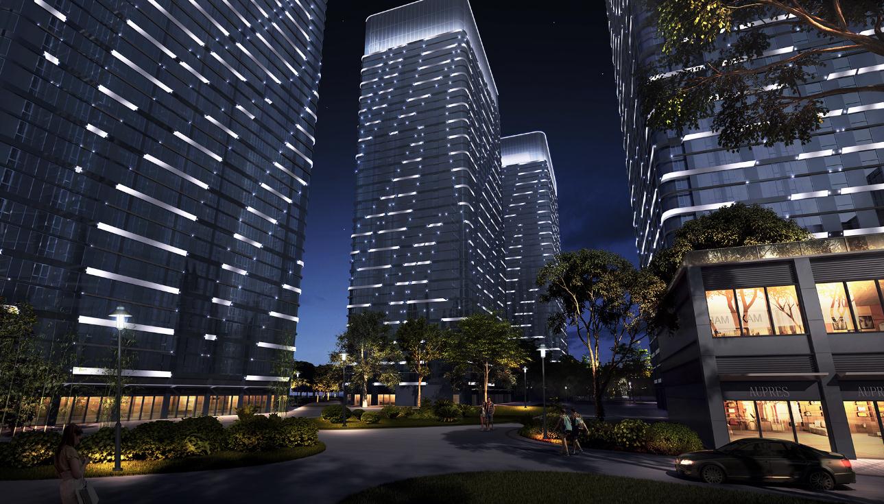 樓宇亮化工程，讓城市夜色更加多彩繽紛