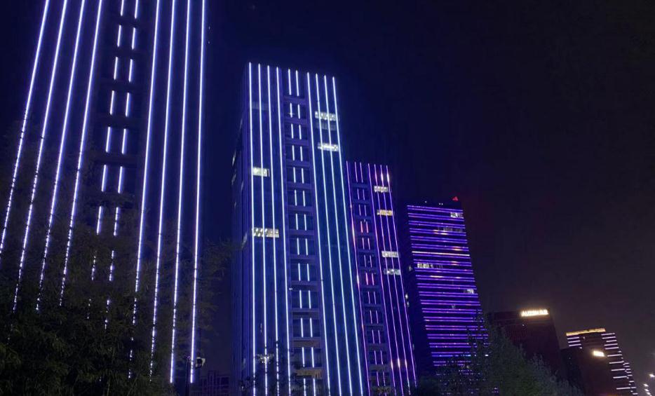 打造樓宇亮化夜景，讓城市夜晚更美麗